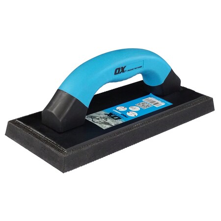 Ox Tools Pro Molded Rubber Float - OX Grip | 9" x 4" / 230mm x 100mm OX-P142009